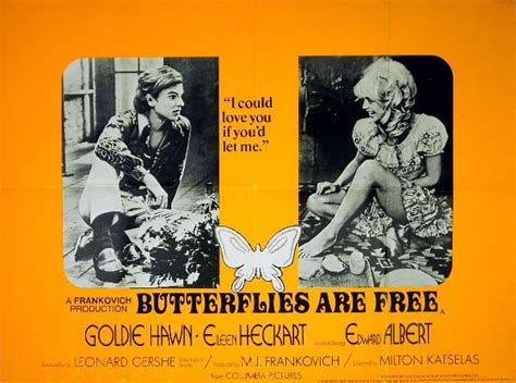 Poster Butterflies Are Free 1972 Poster Fluturii Sunt Liberi