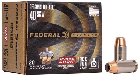 Buy Personal Defense Hydra Shok 40 S W Ammo 155 P40HS2