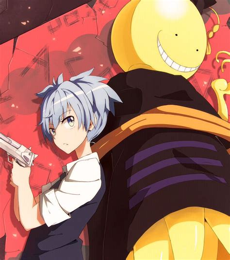 Nagisa And Koro Sensei Karma Kun Nagisa And Karma Karma Akabane Manga Girl Manga Anime