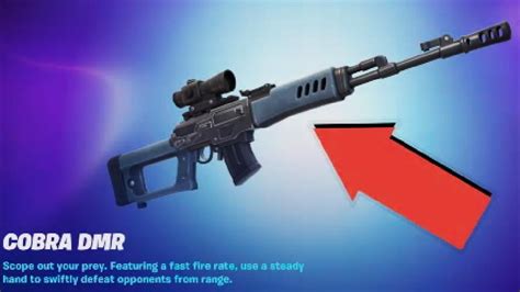 Fortnite Introduces All New Cobra Dmr It Is Insane Good Fortnite