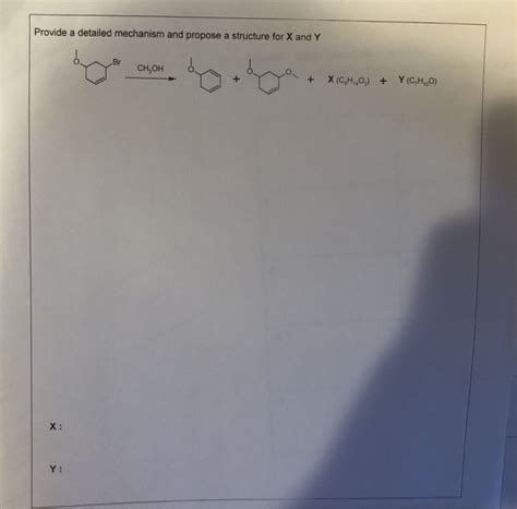 Solved Provide A Detailed Mechanism And Propose A Structure Chegg