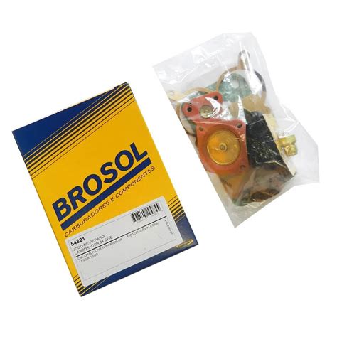 Kit Reparo Carburador Solex Brosol H Seie Opala Caravan Crm Pe As E