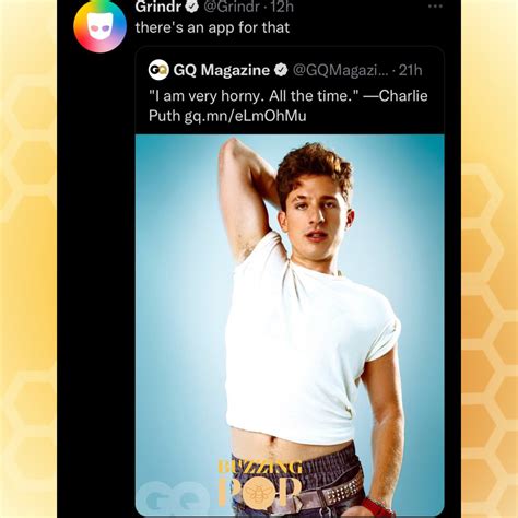 Selenurrr On Twitter Rt Buzzingpop Grindr Responds To Charlie