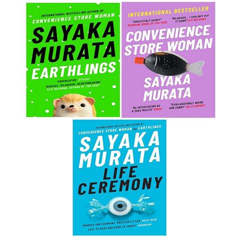 Sayaka Murata Collection 3 Books Set Life Ceremony, Earthlings ...