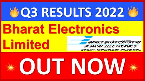 Bharat Electronics Limited Q Results Bel Results Today Bel