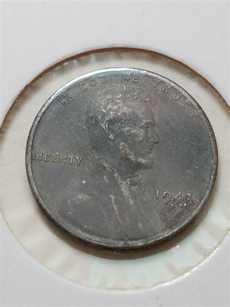 1943 D Lincoln Steel Wheat Penny For Sale Buy Now Online Item 775774