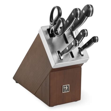 Zwilling Ja Henckels 7 Piece Gourmet Self Sharpening Knife Block Set Williams Sonoma