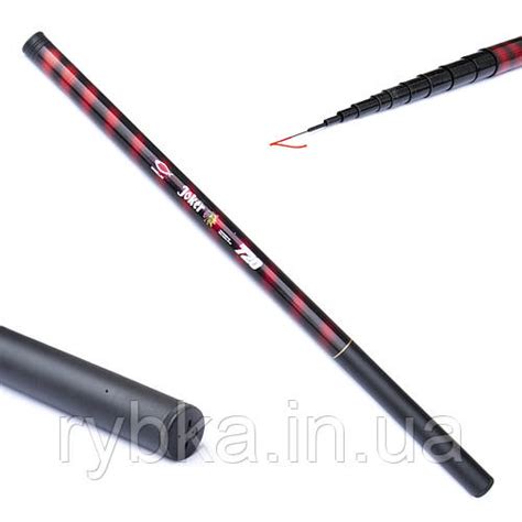 Удочка джокер Magelan Joker 5,40м маховая без колец вес 229гр (ID ...