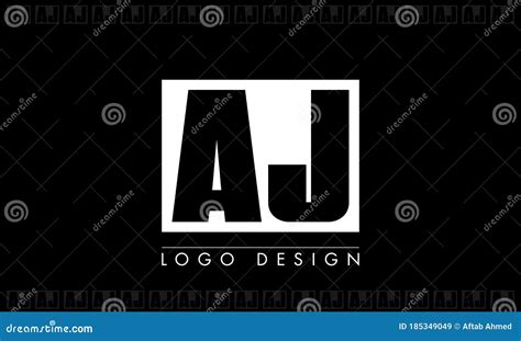 Initial Aj Ja A J Letter Logo With Creative Modern Business Typography