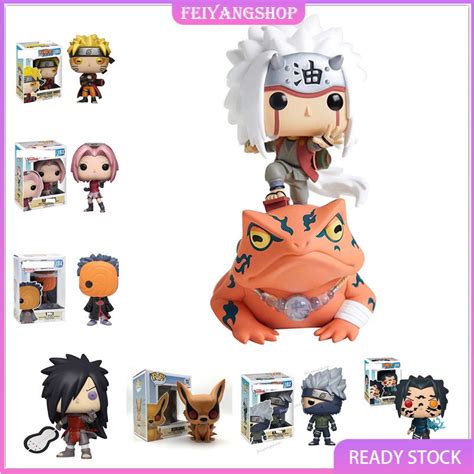 Boneco Funko Pop Naruto Juiraiya Shippuden Uchiha Obito Haruno Sakura