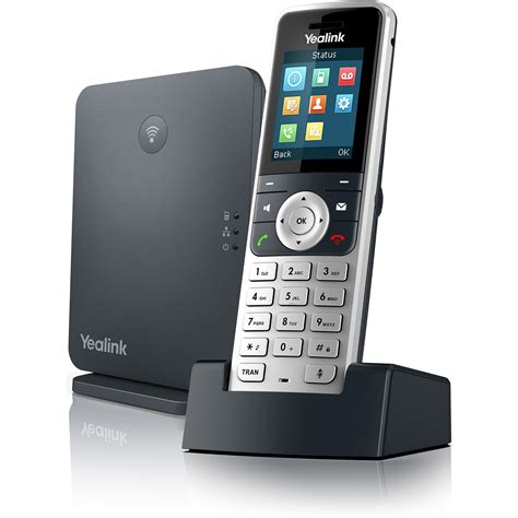 Yealink W53p Ip Phone Cordless Corded Dect Wall Mountable Desktop