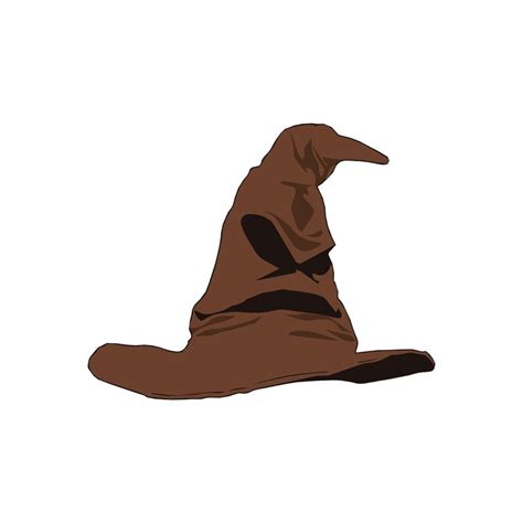 Harry Potter Sorting Hat Svg Color Digital Download Harry Etsy