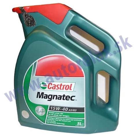 Castrol Magnatec 15w 40 A3b4 5l Autodiely Bratislava