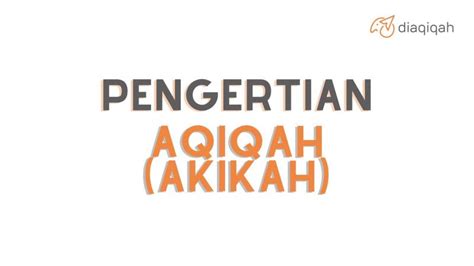 Pengertian And Syarat Aqiqah Akikah