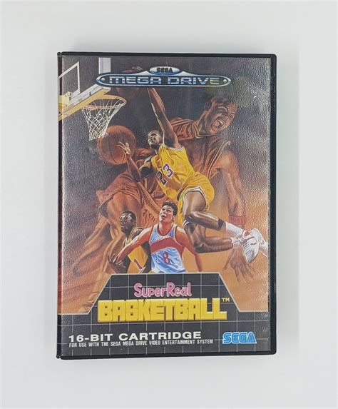 Megadrive Superreal Basketball Exclu Web Matos And Games