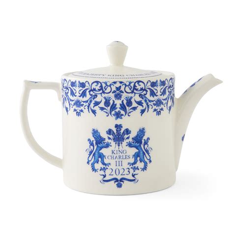 Kings Coronation Teapot King Charles Teapot Spode