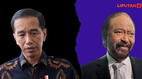 Infografis Panas Dingin Hubungan Surya Paloh Dan Jokowi News Liputan6