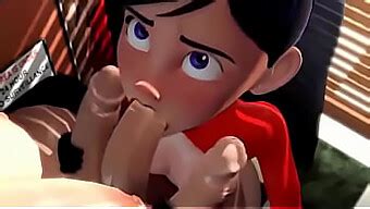 Hentai Babe Gets A Deep Throat Blowjob In 3D Porn