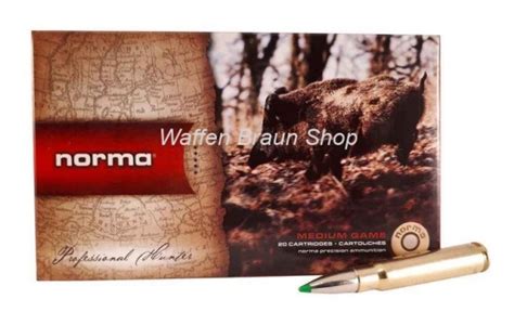 Waffen Braun Jagd Sportartikel Büchsenmacherbetrieb Norma 8x57 Js Ecostrike 104gr160grs