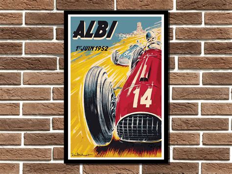 Albi Grand Prix Metal Sign Auto Junk Uk Ltd