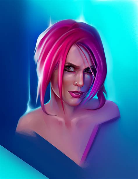 Artstation Anna Bell Peaks Portrait