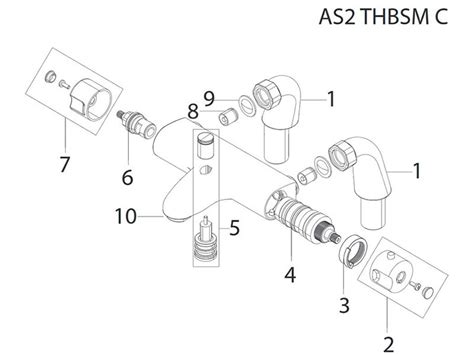 Bath Shower Mixer Tap Spare Parts Uk Reviewmotors Co