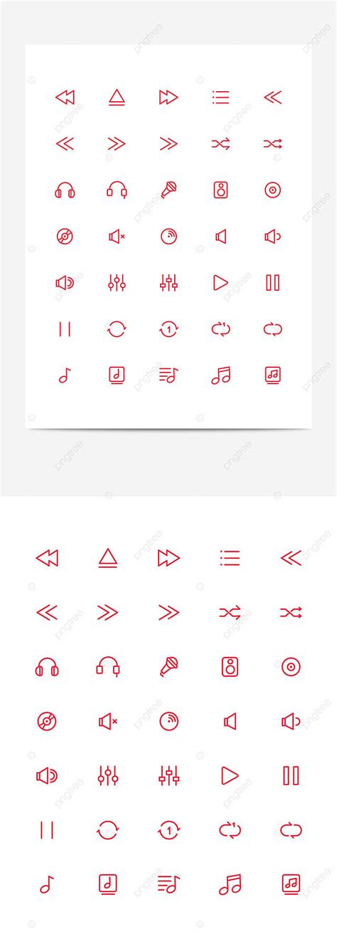 Small Fresh Music Player Icon Template Download on Pngtree