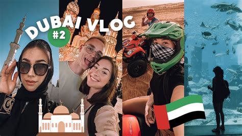 DUBAI VLOG 2 Abu Dhabi Dubai Mall Global Village Wüstensafari