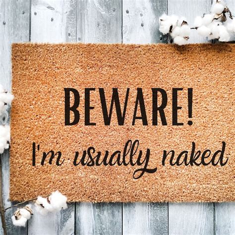 Doormat Humor Etsy