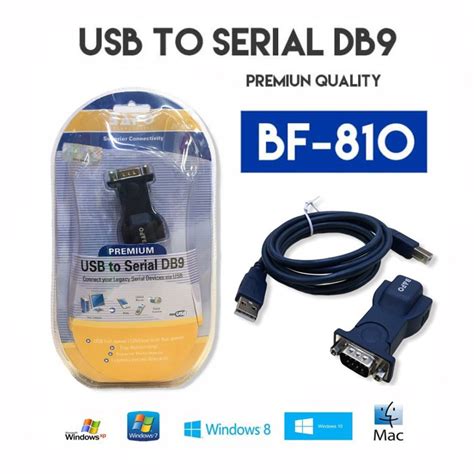 Jual Kabel USB To Serial DB9 RS 232 BAFO BF 810 Premium Quality