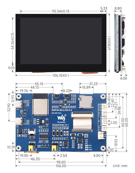 Esp S Inch Capacitive Touch Display Development Board