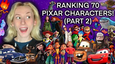 Ranking Pixar Characters Part With Nicky Marra Youtube