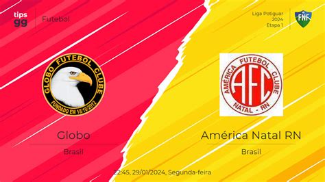 Globo x América Natal RN 29 01 2024 na Liga Potiguar 2024 Futebol