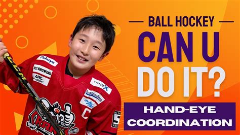 Hand Eye Coordination Drills For Hockey Kids Youtube