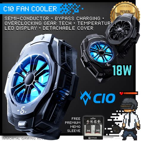 Promo IM C10 GAMING Funcooler Radiator Pendingin HP Fan Cooler X9