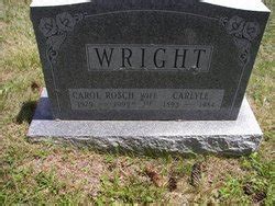 Carlyle Wright Memorial Find A Grave