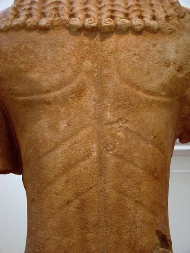 Fragmentary Kouros From Sounion Detail Ca 600 BCE Nation Flickr