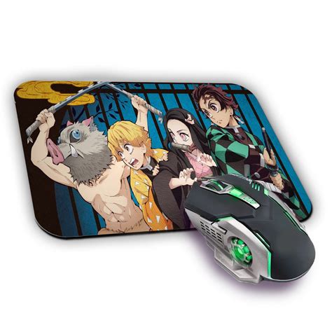 Mousepad Premium Kimetsu No Yaiba Demon Slayer Anime 22x18cm