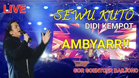 Sewu Kuto Didi Kempot Hut Purbalingga Ke 189 Live Bersama Sobat