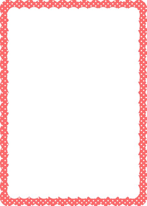 Red Cloud Frame With Dotted Pattern Png