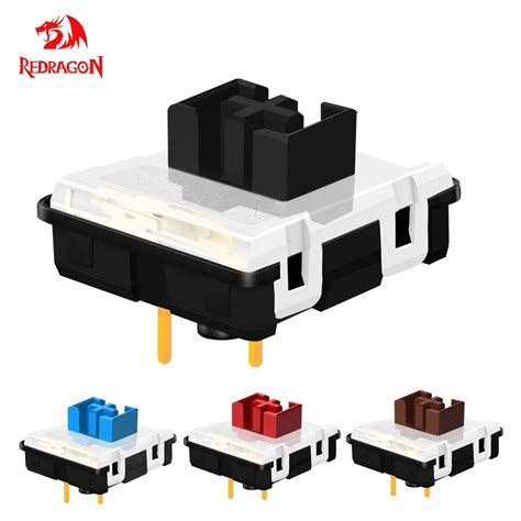 Redragon Smd Rgb Mx Low Profile Interruptor Clicky Pin Linear