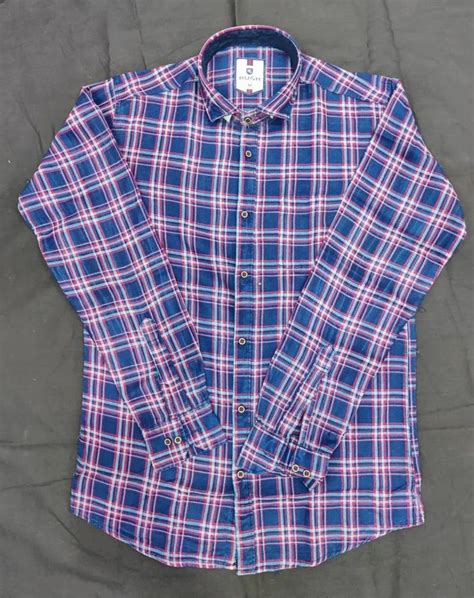 Medium Checks Check Cotton Shirt Full Sleeves Casual At Rs In New