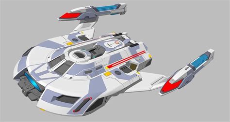 Starfleet Ships — Sacagawea Class Scout Rendered By Lewis Moore