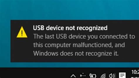 S Dan Rettes Fejlen Usb Enhed Ikke Genkendt P Windows Info Ace Tech