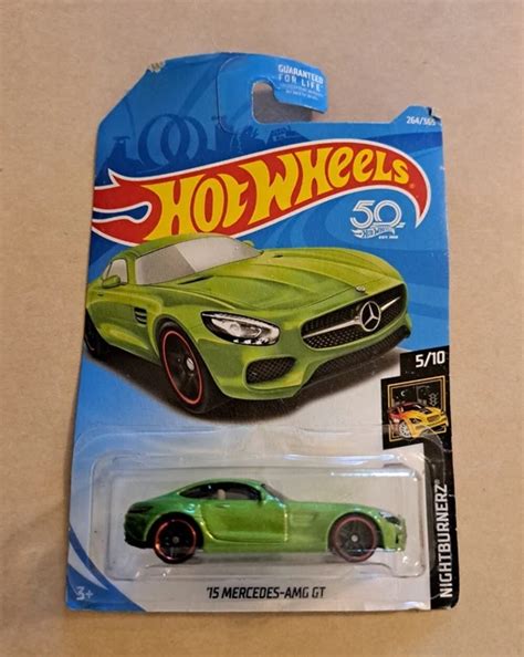 Hot Wheels Nightburnerz Mercedes Amg Gt Eur Picclick Fr