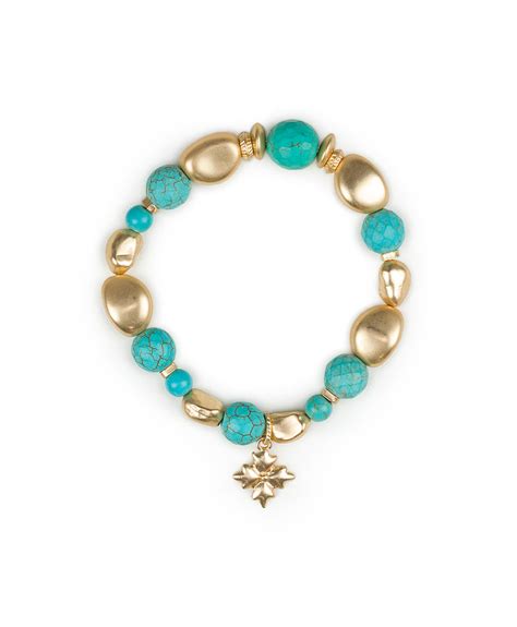 Stretch Bracelet Blue Ocean Patricia Nash