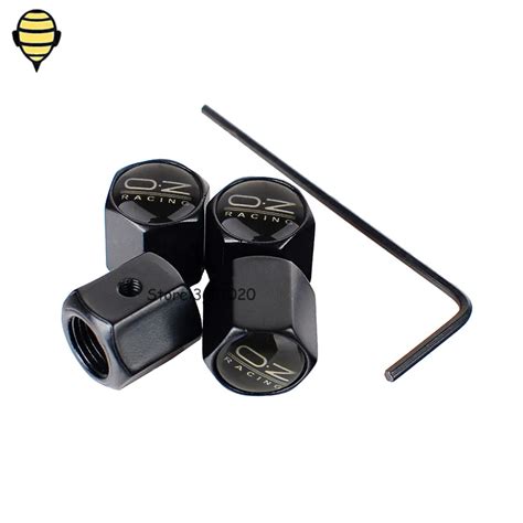 Car Styling Auto Wheel Rims Sticker Tire Valve Stem Caps For Oz Racing
