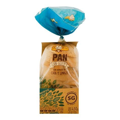 Pan Sanissimo Sin Gluten Con Semillas De Ch A Y Linaza G Walmart