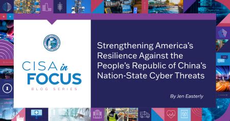 Strengthening America’s Resilience Against the PRC Cyber Threats | CISA