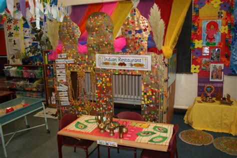 Indian Restaurant Role Play Area Classroom Display Photo Photo Gallery Sparklebox